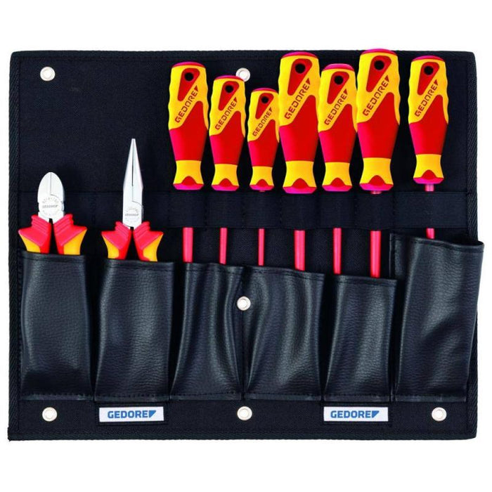 Gedore 2836203 1100 W-002 VDE Tool Board With VDE Pliers/Screwdriver Assortment
