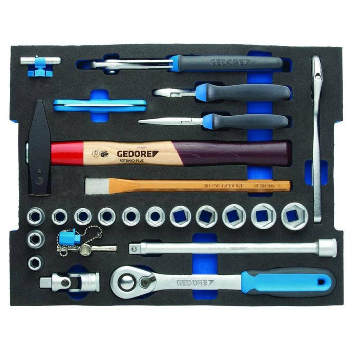 Gedore 2658194 GEDORE-Sortimo L-BOXX 136 with assortment Mechanic, 58-pc