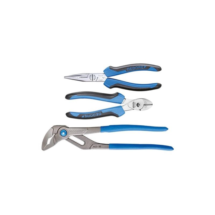 Gedore 2951797 Pliers Set, 3 Pieces in L-BOXX Mini