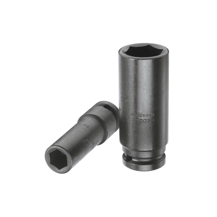 Gedore 6163540 Impact Socket 1/2 Inch , Long 13 mm