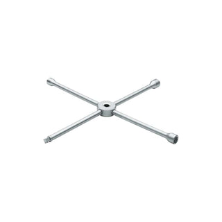 Gedore 6227880 Universal 4-way Wheel Wrench 17x19x21x1/2 Inch, 550x550 mm