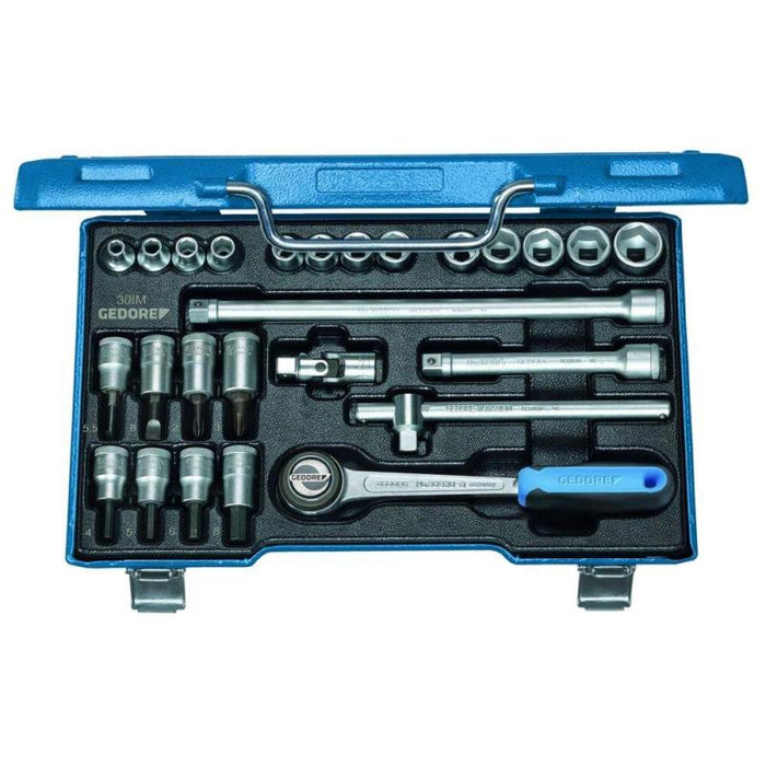 Gedore 6229740 Socket set 3/8 Inch 26 Piece Hex IN-IS-PH