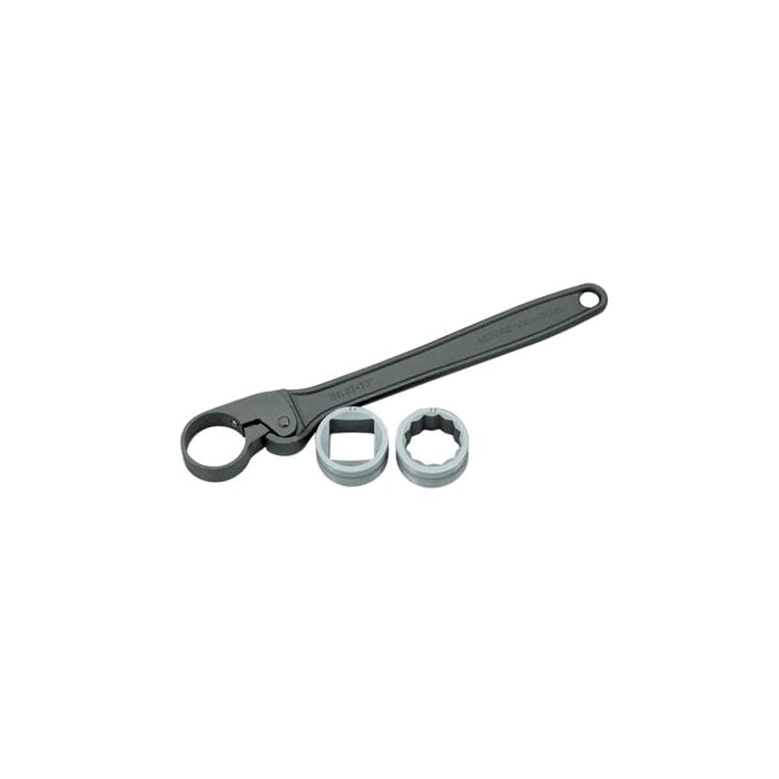 Gedore 6243300 Friction Ratchet Handle Without Insert Ring 12 Inch