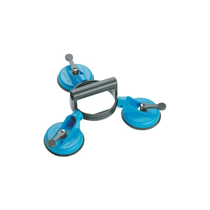 Gedore 6390870 Suction cup lifter with 3 cups, d 120 mm