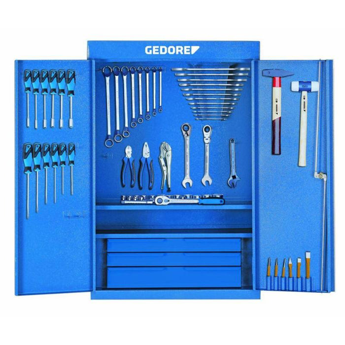 Gedore 6613250 Tool cabinet with tool assortment S 1400 G