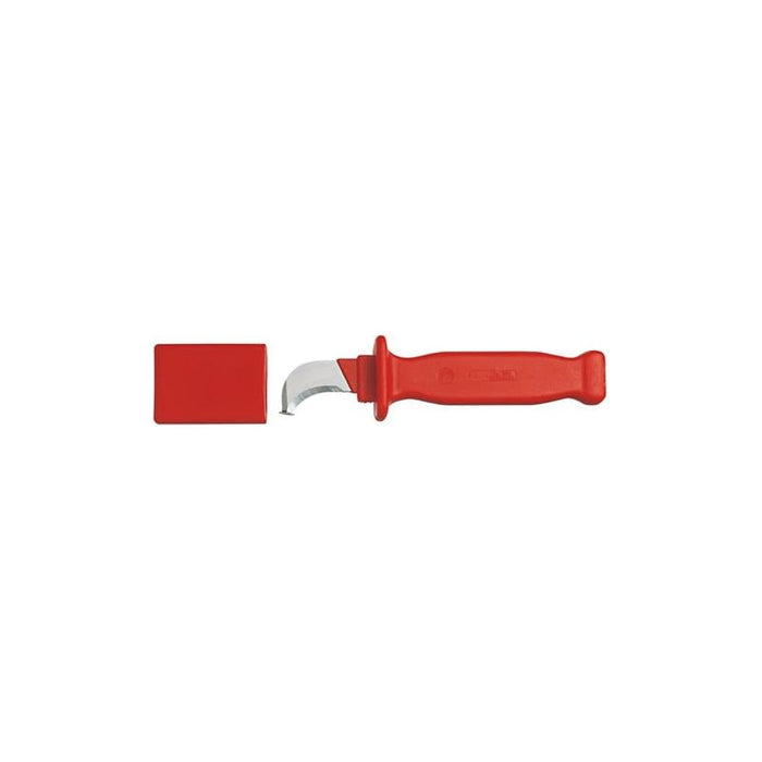 Gedore 6698490 VDE Cable Knife With Hooked Blade