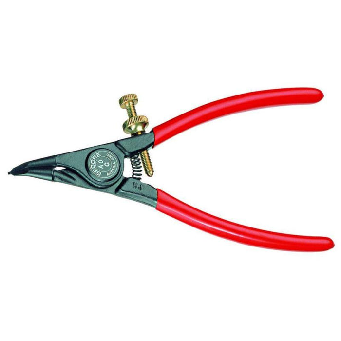 Gedore 6700140 Circlip pliers for external retaining rings, angled 30 degrees 1.5-3.5 mm