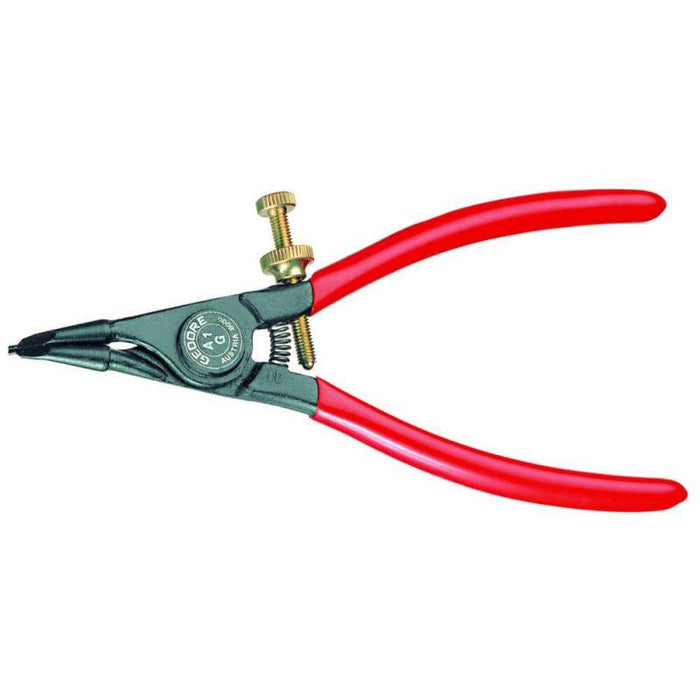 Gedore 6700220 Circlip pliers for external retaining rings, angled 30 degrees 4.0-9.0 mm