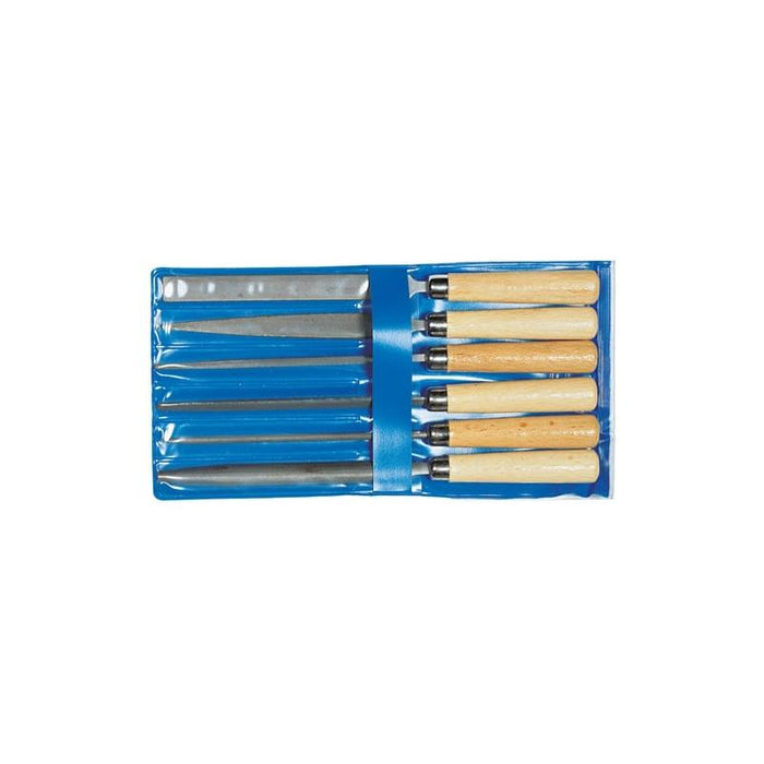 Gedore 6771910 Key File Set, 6 Pieces