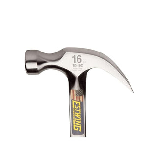 Estwing E3-16C 16 Oz Curve Claw Hammer W/ Shock Reduction Grip