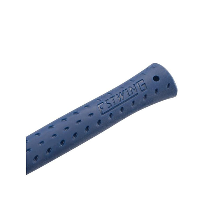 Estwing E3-22CM 22 Oz Framing Hammer W/ Curved Claw,Milled Face , Shock Reduction Blue Vinyl Grip
