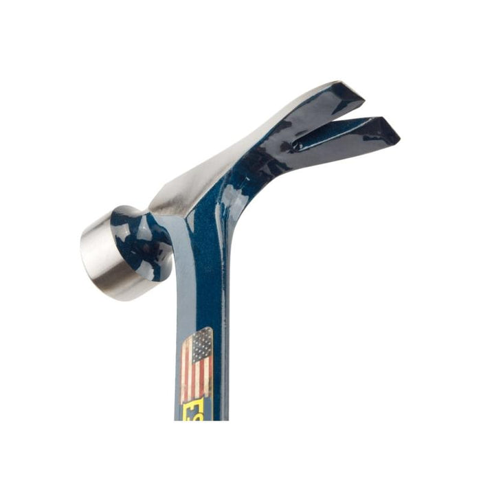 Estwing E3-25SM 25 Oz Big Blue Hammer W/ Larger Milled Face , Blue Grip