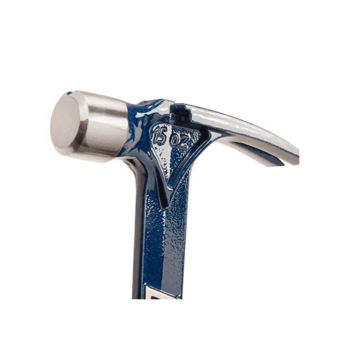 Estwing ‎E6-19SM 19 Oz Blue Vinyl Gripped Ultra Framing Hammer With Milled Face