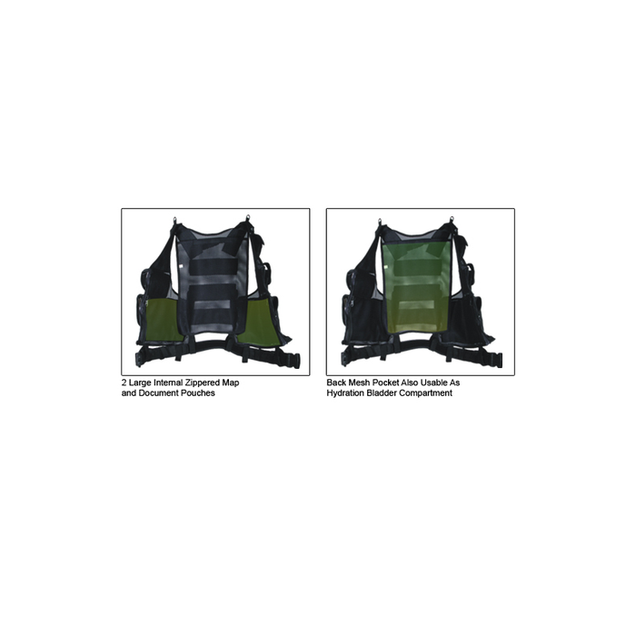 UTG PVC-V547BT 547 Law Enforcement Tactical Vest, Black