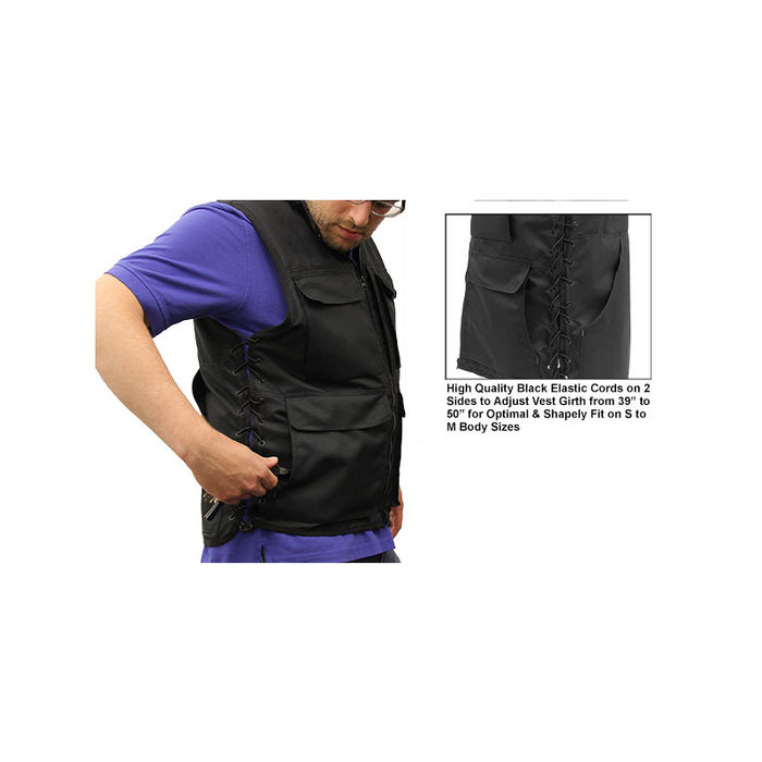 UTG PVC-VM32BB True Hunter Male Sporting Vest (S to M), Black