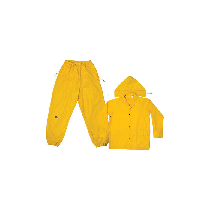 CLC R102L 3 Piece Medium-Weight Polyester Rain Suit