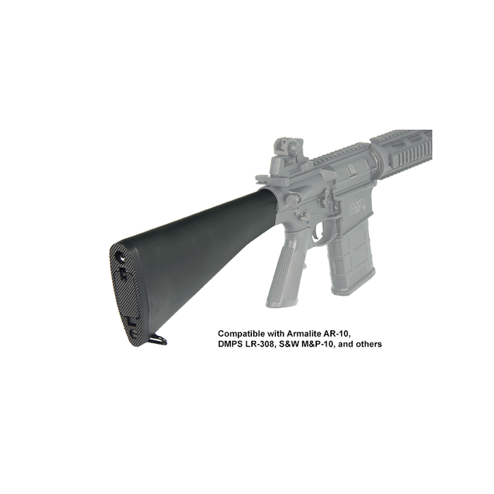 UTG RB-T308FB AR308 A2 Style Fixed Buttstock Complete Assembly, Black
