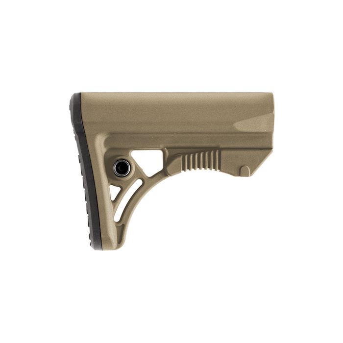UTG RBUS3DMS PRO AR15 Ops Ready S3 Mil-spec Stock Only, FDE