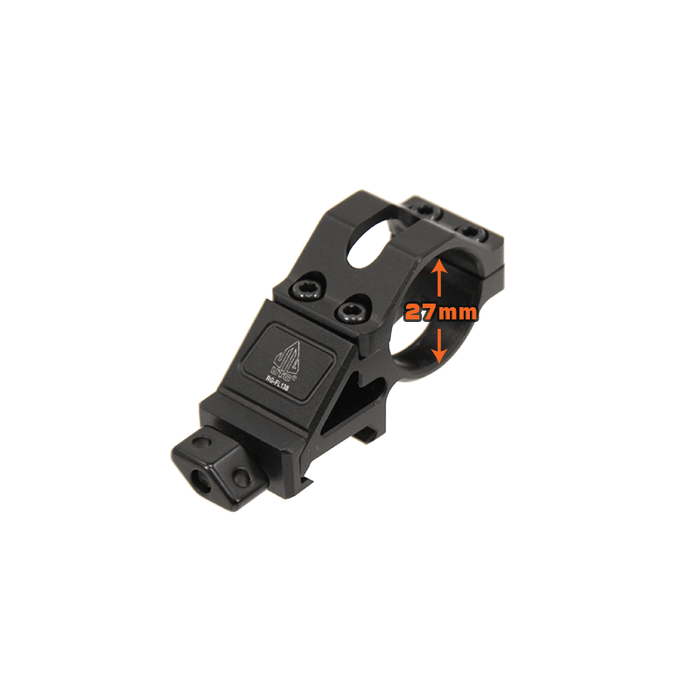 UTG RG-FL138 Angled Offset Low Profile Ring Mount for Light Devices