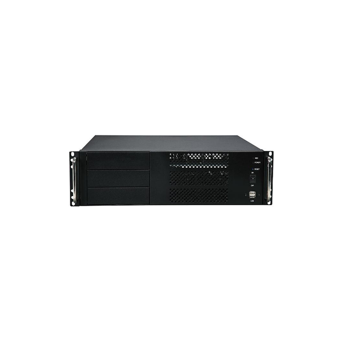 Athena Power RM-3UC338 Space-Saving 3U Rack-mount IPC Server Chassis