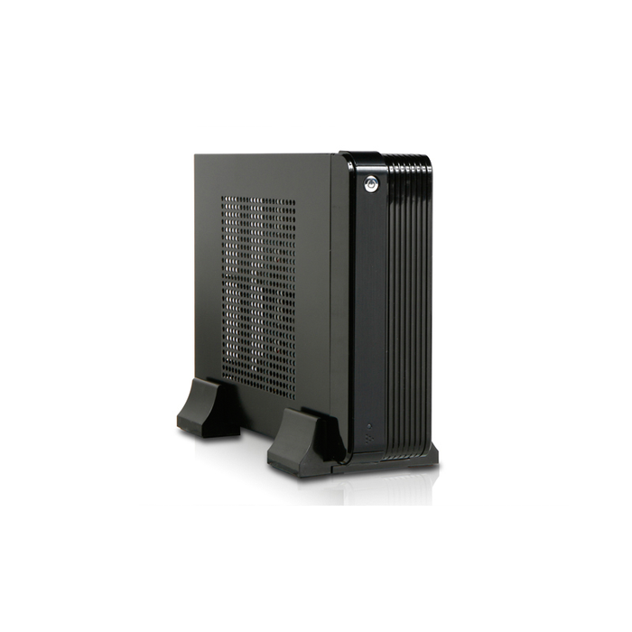 iStarUSA S-0312-DT Compact Stylish Mini-ITX Enclosure with PSU and Desktop Stand