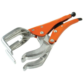Grip-On 14512 12 Inch U-Clamp Locking Pliers, Aluminum Jaws-4" Capacity