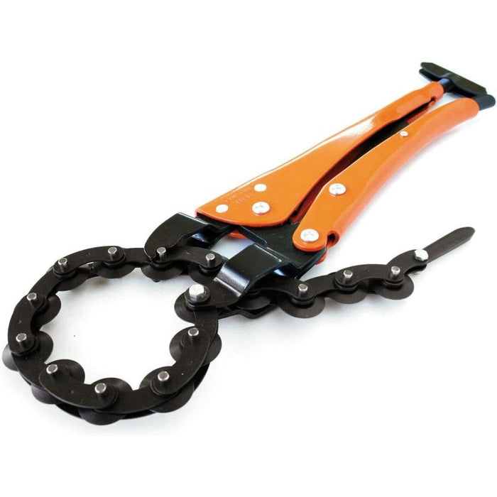Grip-On 18612 12-Inch Heavy Duty Chain Pipe Cutter, Orange