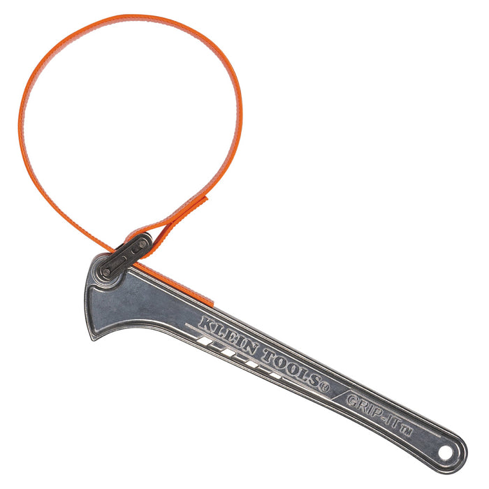 Klein Tools S12HB Grip-It Strap Wrench, 1-1/2 to 5-Inch, 12-Inch Handle