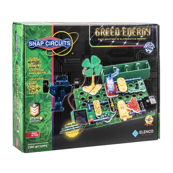 Elenco SCG-225 Snap Circuits Green Electronic Kit