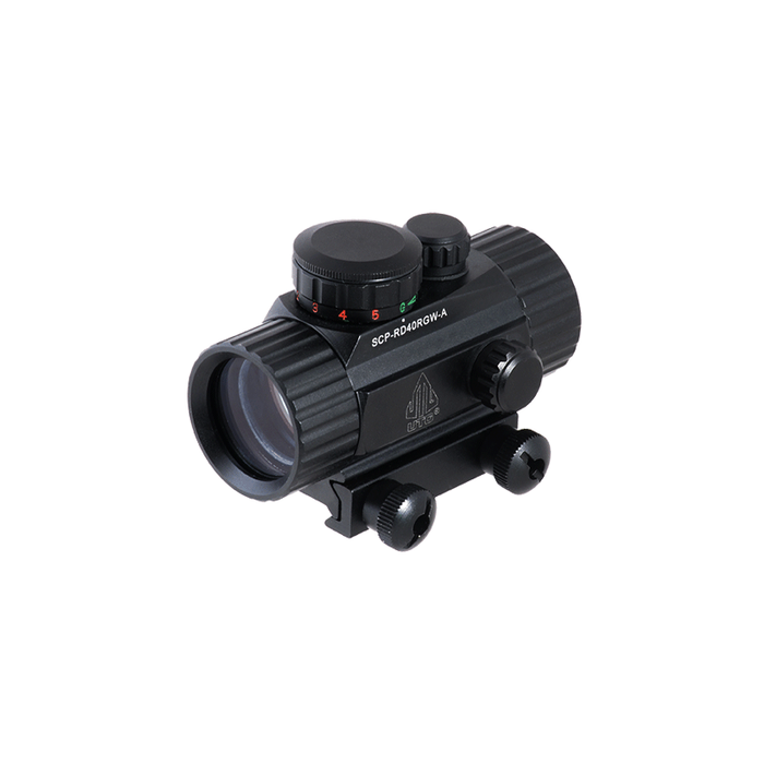 UTG SCP-RD40RGW-A 3.8" ITA Red/Green CQB Dot Sight with Integral Mount