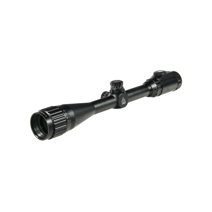 UTG SCP-U4164AOIEW 4-16X40 1" Hunter Scope, AO, 36-color Mil-dot, w/ Rings