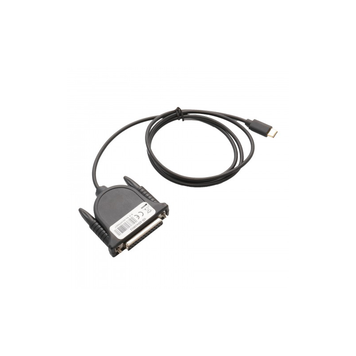 Syba SD-ADA10012 USB Type-C Printer to Parallel Female DB25Cable, Bi-Directional Communication