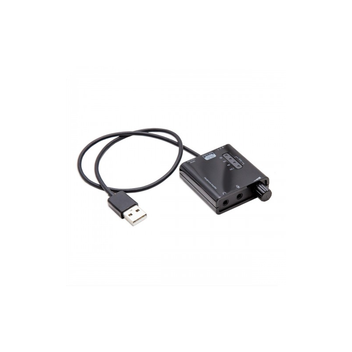 Syba SD-DAC63094 USB 2.0 DAC 24 bit 96KHz and Headphone Amp with 3 Present EQ