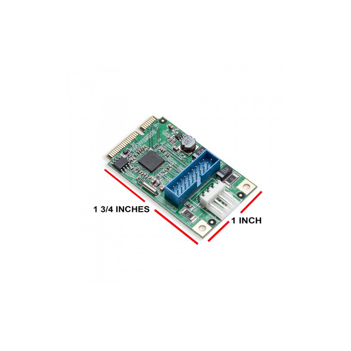 Syba SD-MPE20142 USB 3.0 19 Header Mini PCI-e 2.0 Card