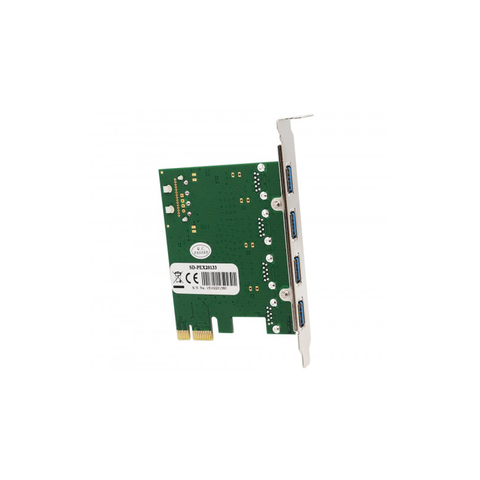Syba SD-PEX20133 4 Port USB 3.0 PCI-e x1 Card