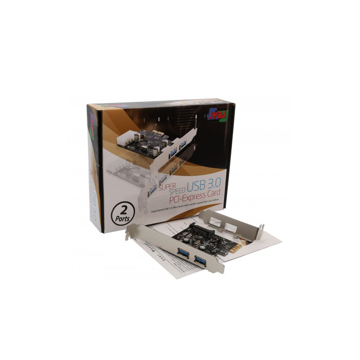 Syba SD-PEX20160 2 Port USB 3.0 PCI-e 2.0 x1 Card