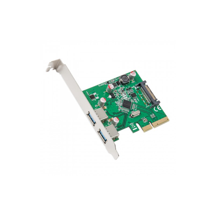 Syba SD-PEX20185 2 Port USB 3.1Type-A PCI-E 3.0 x4