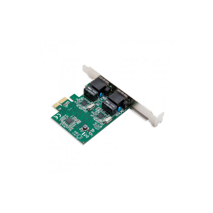 Syba SD-PEX24041 2 Port Gigabit Ethernet PCI-e x1 Network Card