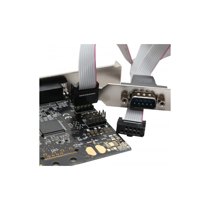 Syba SD-PEX50030 2 Port DB9 Serial and 1 Port DB25 Parallel PCI-e x1 Card