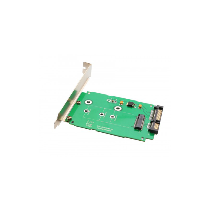 Syba SI-ADA40083 M.2 NGFF to 2.5" SATA III Card with Full and Low Profile Brackets (B or B+ M key)