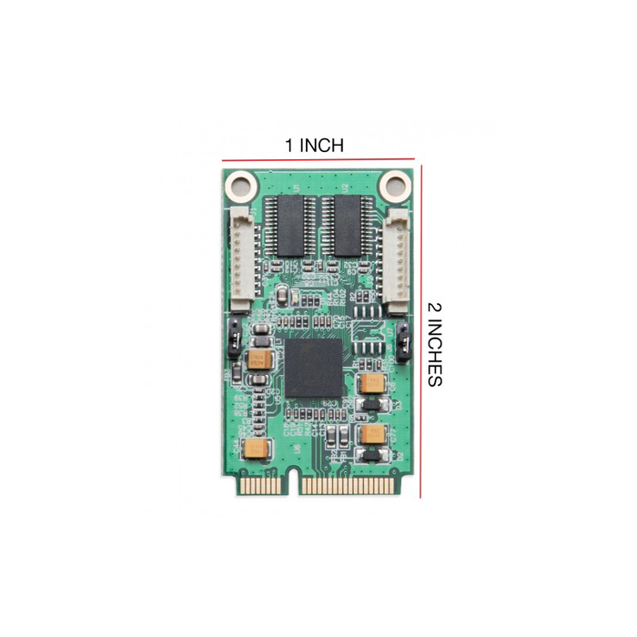 Syba SI-MPE15046 2 Port Serial Mini PCI-e Controller Card