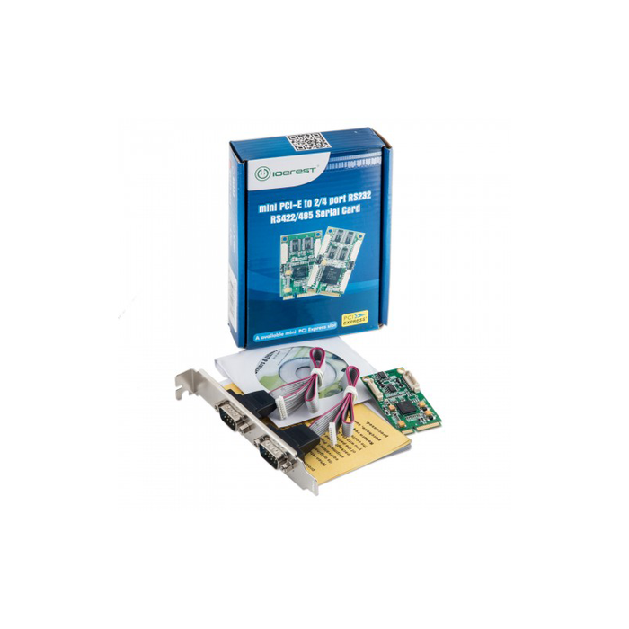 Syba SI-MPE15048 2 Port Serial Mini PCI-e Controller Card (RS-422/485)