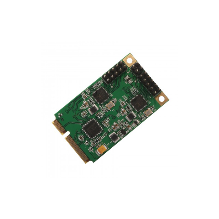 Syba SI-MPE24046 Mini PCI-Express 2-Port Gigabit Ethernet Card