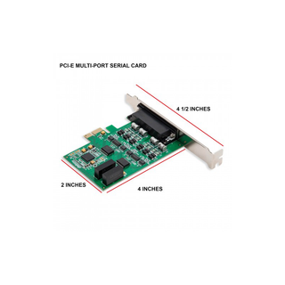 Syba SI-PEX15043 2 Port RS-422/485 Serial PCI-e x1 Card