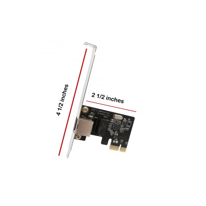 Syba SI-PEX24038 Single Port Gigabit Ethernet PCI-e x1 Network Card