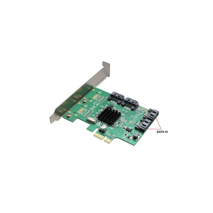 Syba SI-PEX40064 4 Port SATA III PCI-e 2.0 x1 Card