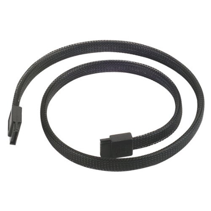 Silverstone CP07 180 Degree SATA III Cable with Non-Scratch Locking Mechanism