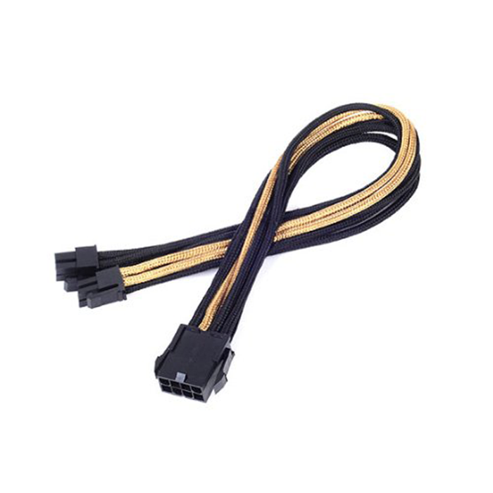 Silverstone PP07-EPS8BG Sleeved Extension Power Supply Cable