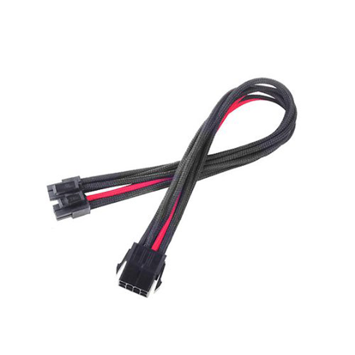 Silverstone PP07-EPS8BR Sleeved Extension Power Supply Cable