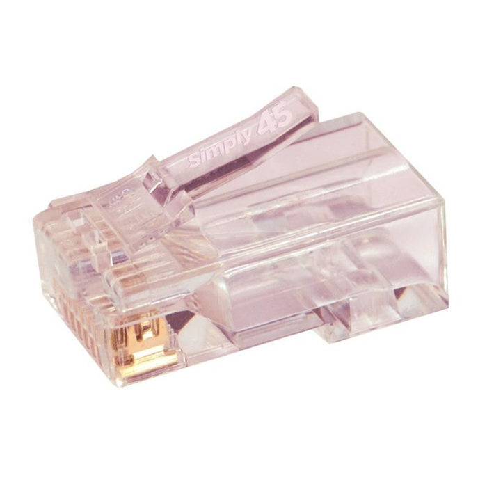 Simply45 S45-1700  Cat6/6a Unshielded  Staggered  Pass Through RJ45